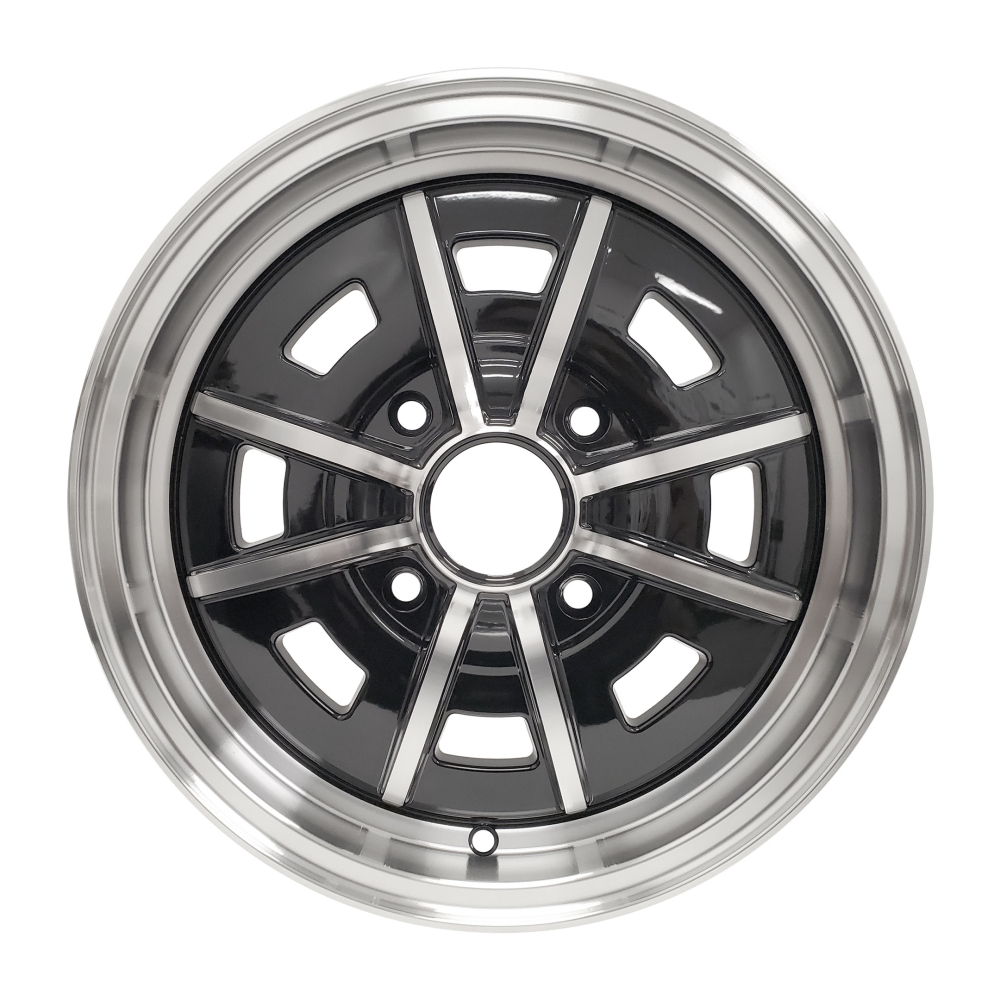 11015-1-4 - Set of 4 JBugs Sprint Star Wheels - Black with