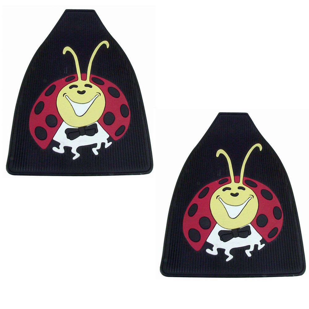 VW-Floor-Mats-Lady-Bug-Logo-Front-Pair
