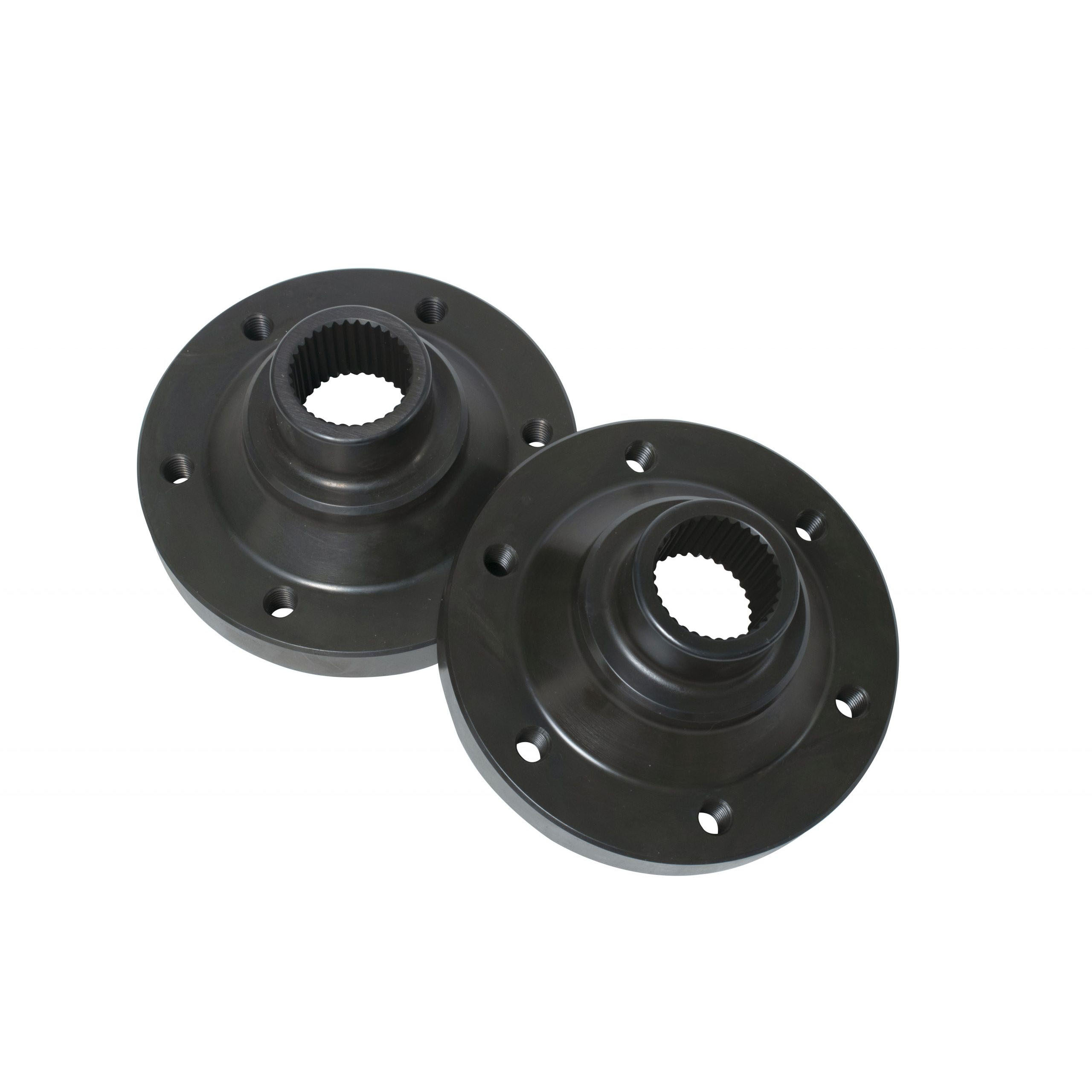 VW Forged Transmission Drive Flanges - Type 1 Trans to Type 2 Joint - M8 Threads - Pair