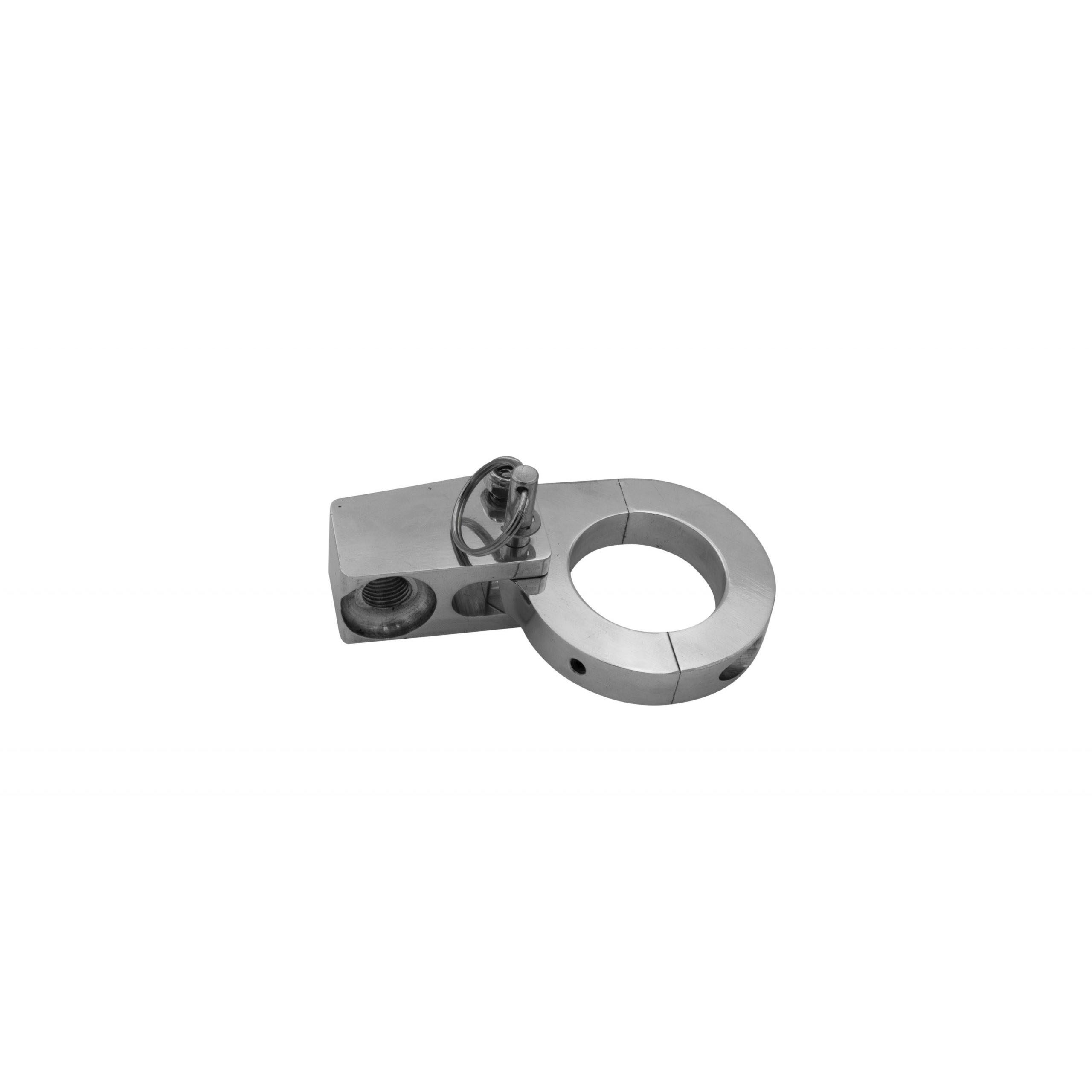 Billet Aluminum Fold Down Pole Mount for 1 1/2