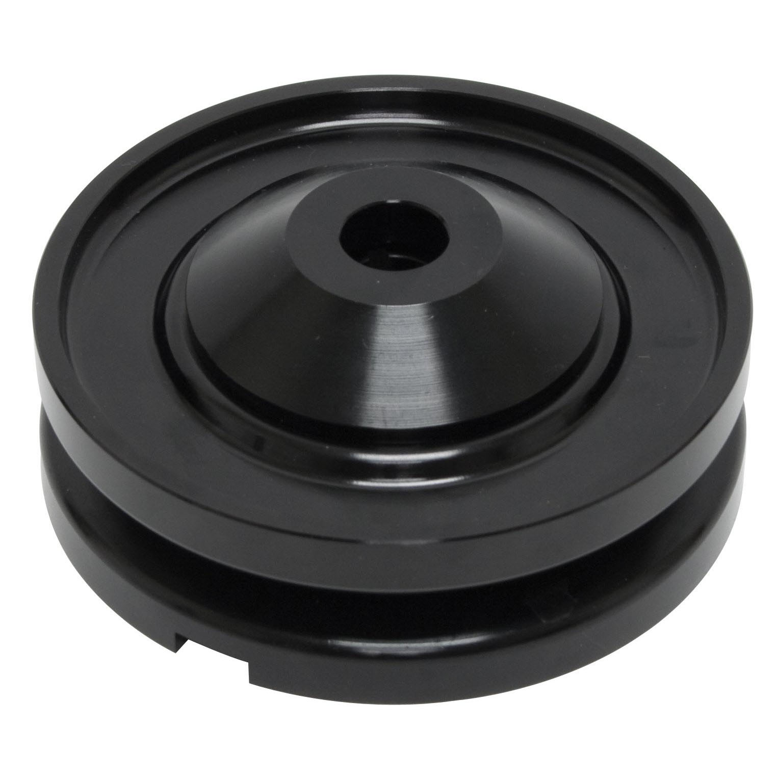EMPI-VW-Alternator-Generator-Pulley-12-Volt-Anodized-Billet-Aluminum-Black