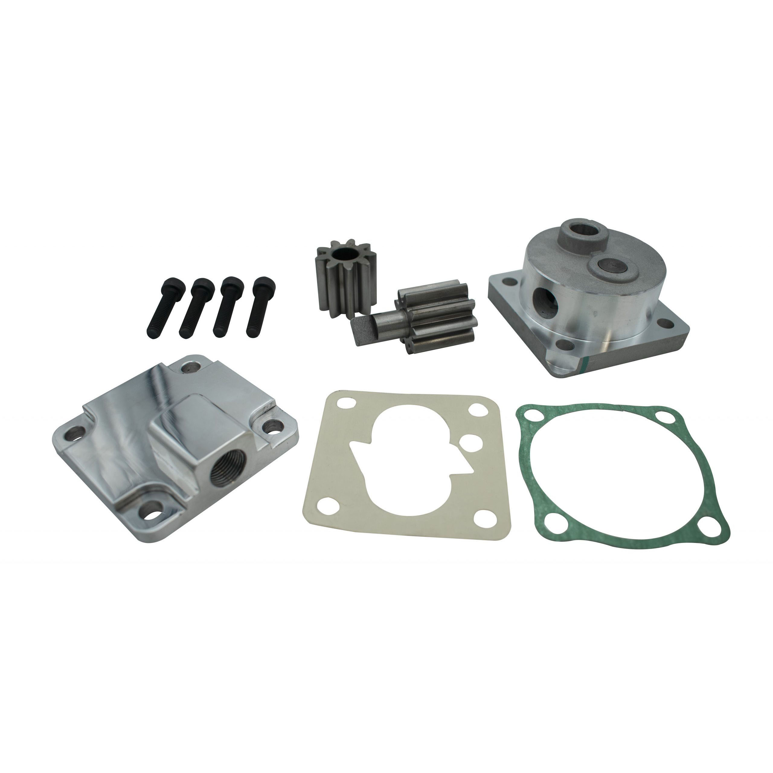 VW Oil Pump - Aluminum - Full Flow - for Dish Cam with 31-2942 Cover