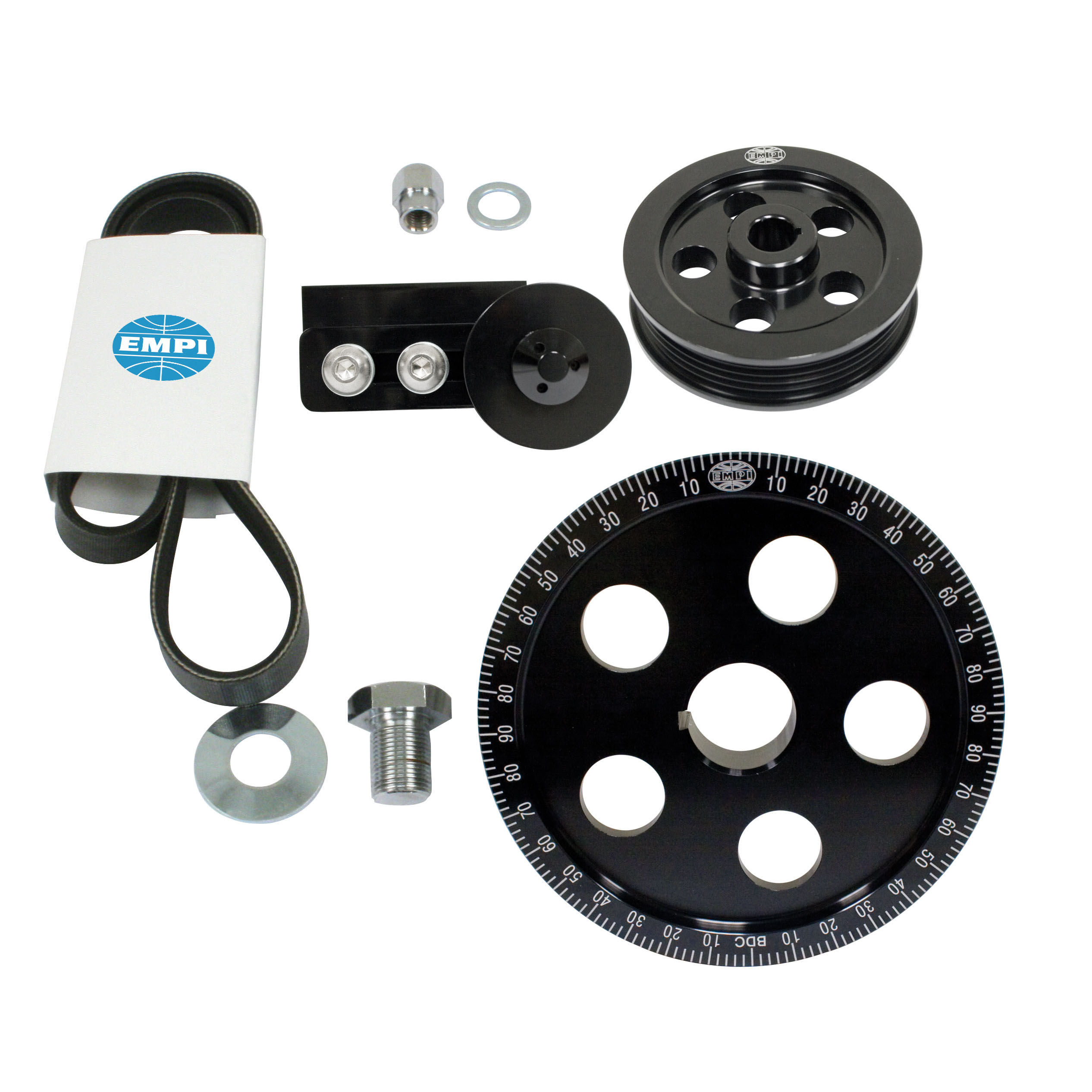 EMPI-Black-Anodized-VW-Serpentine-Belt-System