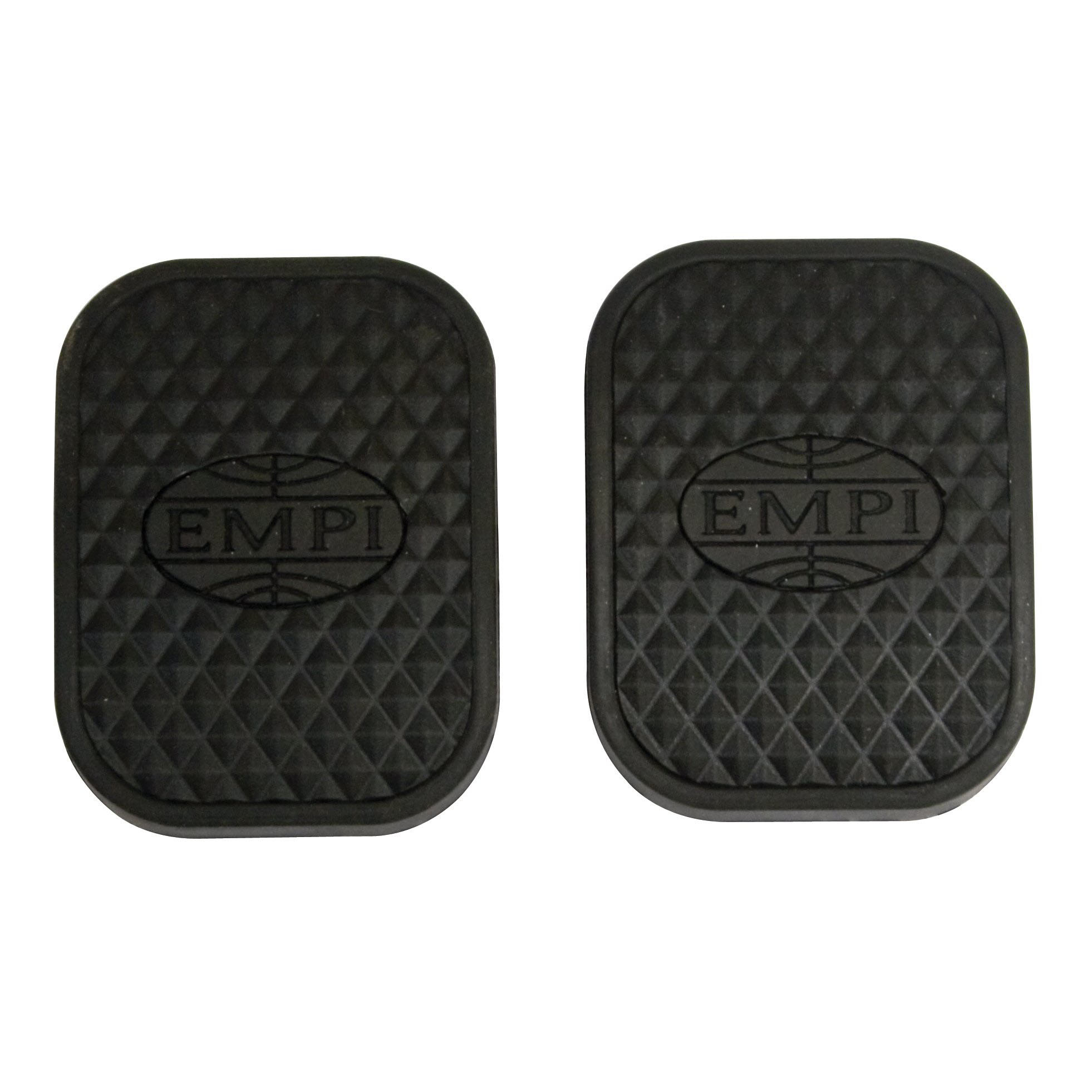 EMPI-Logo-VW-Brake-&-Clutch-Pedal-Pads-Pair