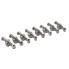 EMPI 21-2312 Forged 1.25 Ratio Rocker Arms (Set Of 8) For VW Bug, Ghia, Thing, Bus, Baja