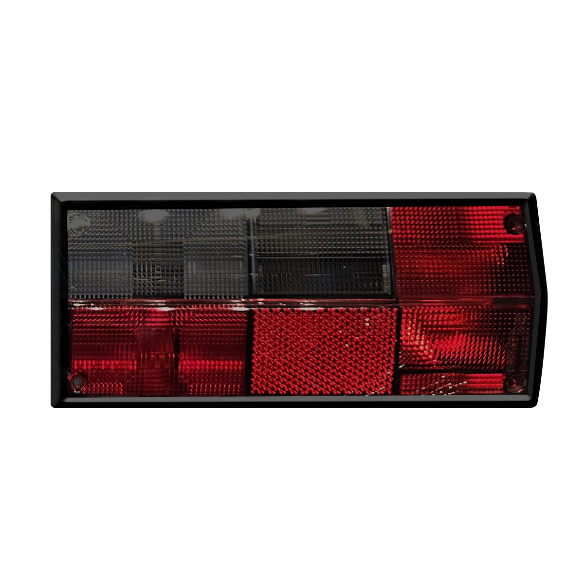 1980-1991 Vanagon Tail Light Lens - Red/Smoked - For Hella Socket - Left