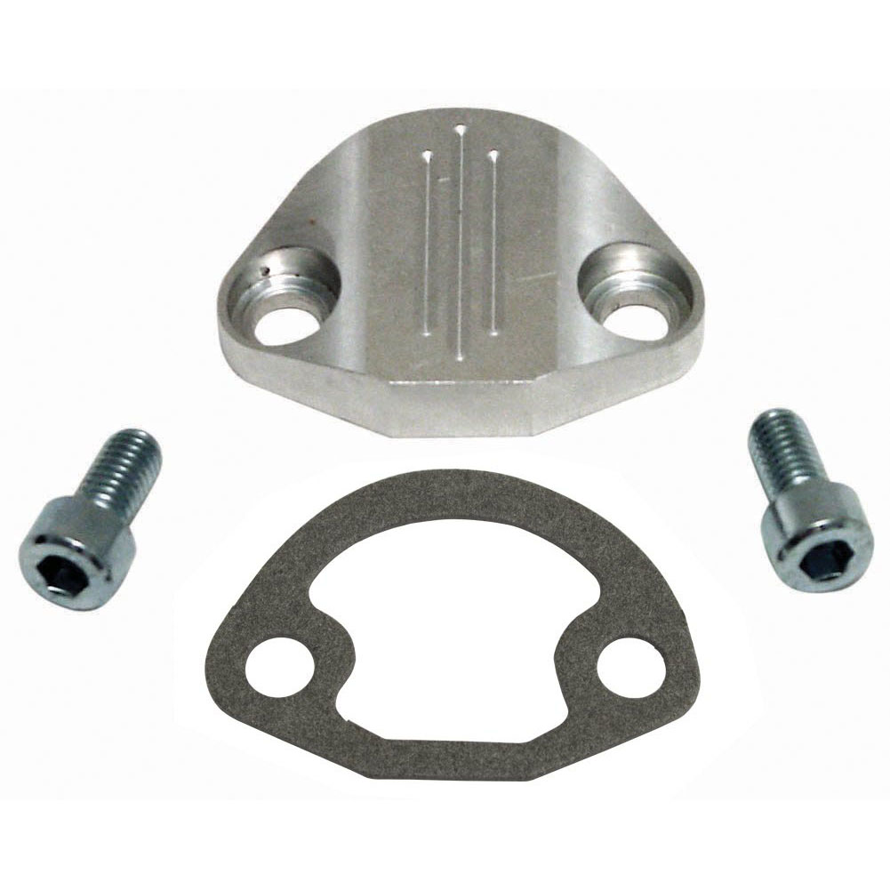 EMPI-VW-Fuel-Pump-Block-Off-Billet-Aluminum