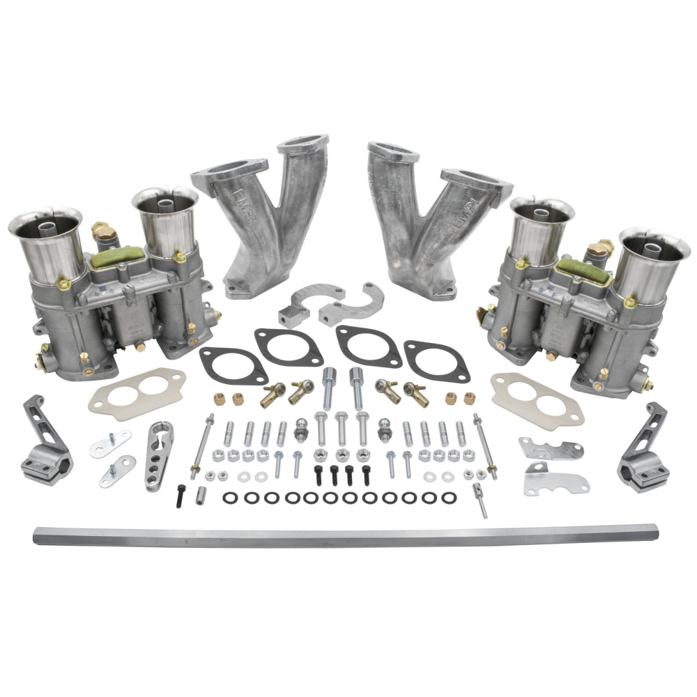 43-7332-0 - VW Dual WEBER Carburetor Kit - WEBER 48 IDA - Type 1