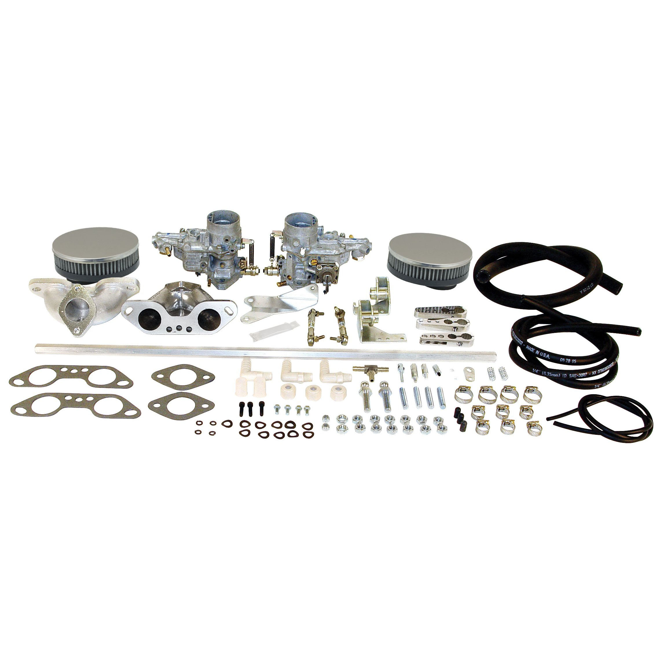 VW Carburetor Kit - Weber 34 ICT - 1700-2000CC T2/T4 w/ Air Cleaners