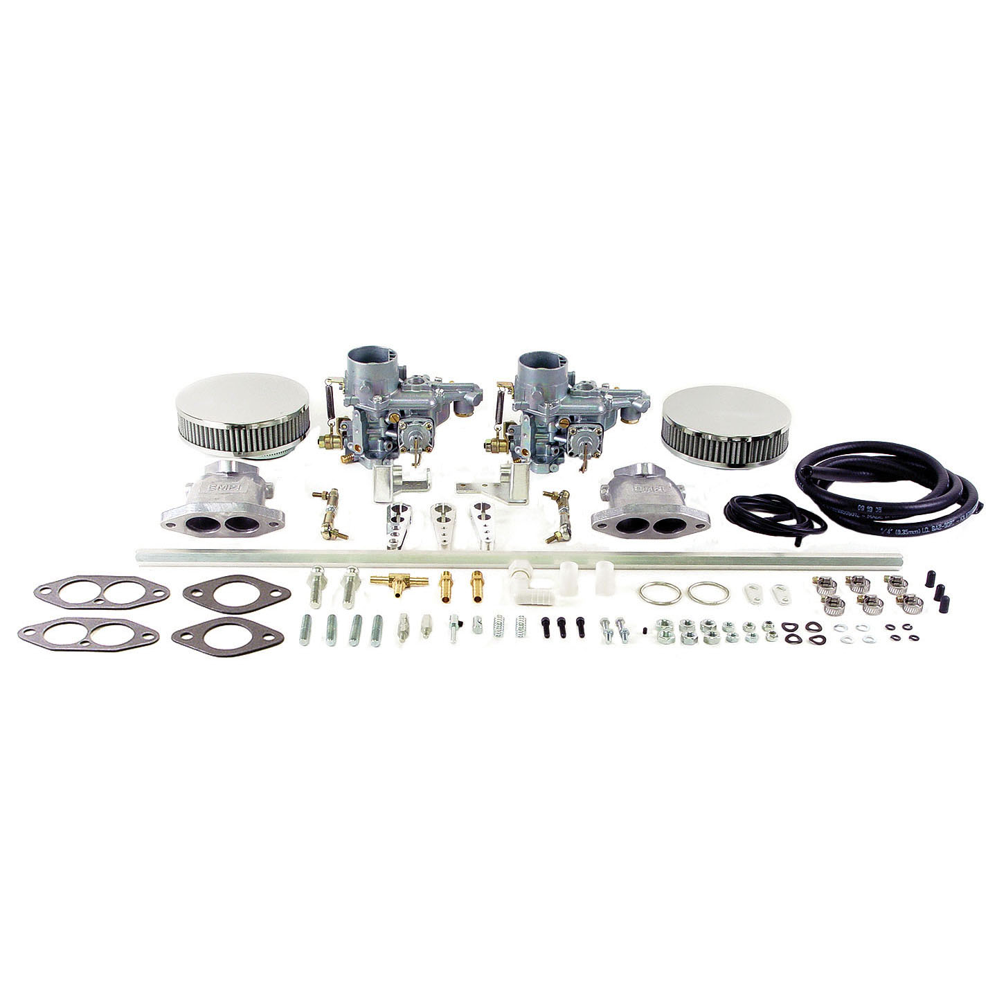 VW-Type-3-Dual-Carburetor-Kit-EMPI-34-EPC-with-Air-Cleaners-Dual-Port-Engines