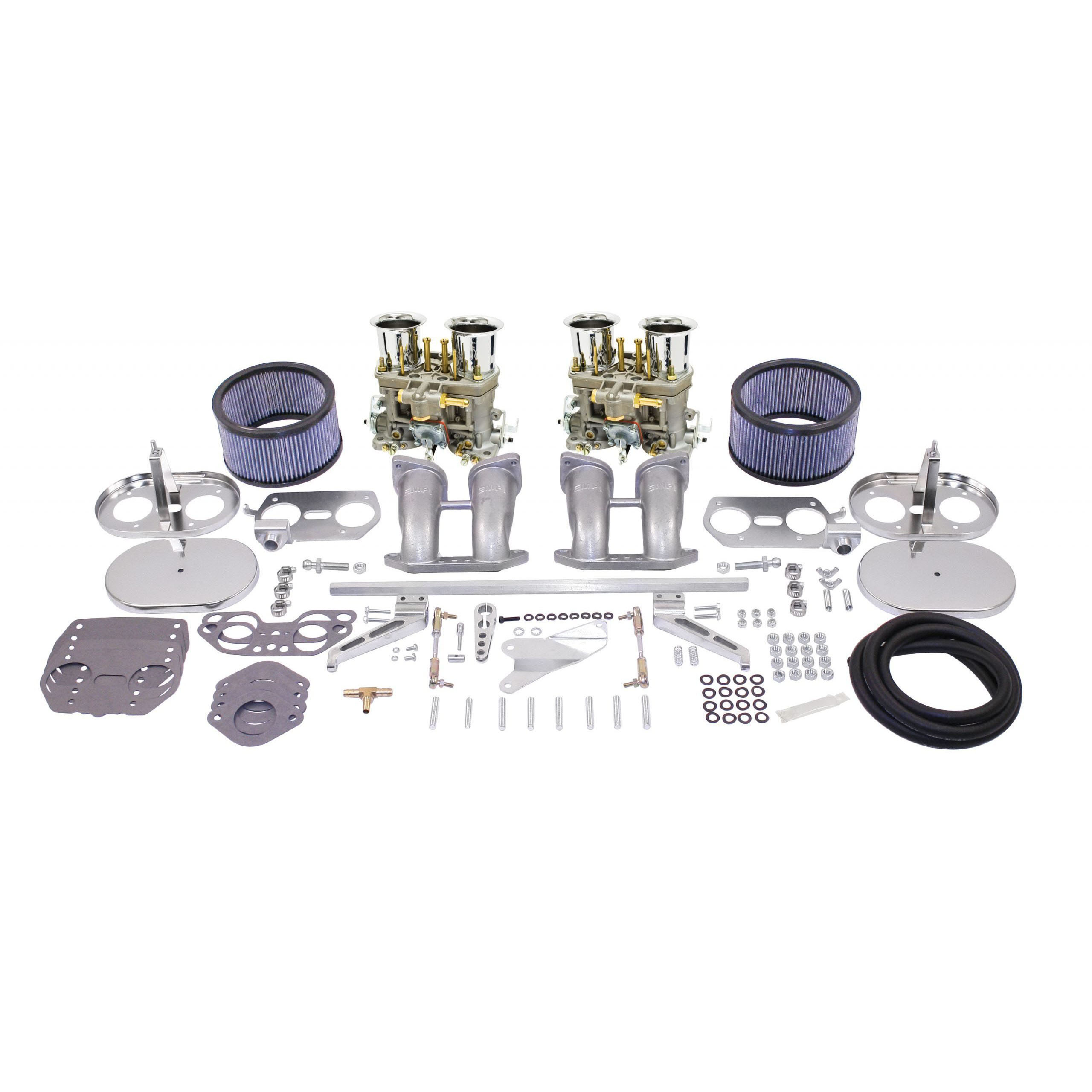 EMPI Dual VW Carburetor Kit - 40 HPMX - Type 2 & 4 Engines - Bus 1972-1979