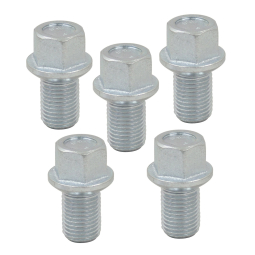 14x1.5mm-Ball-Seat-17mm-Head-21mm-Long-Lug-Bolts-5-Pieces