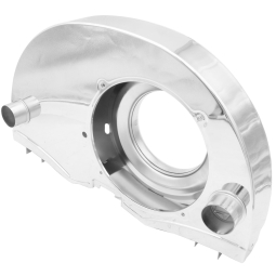 EMPI VW Upright Super Fan Shroud - Chrome - with Heater Ducts