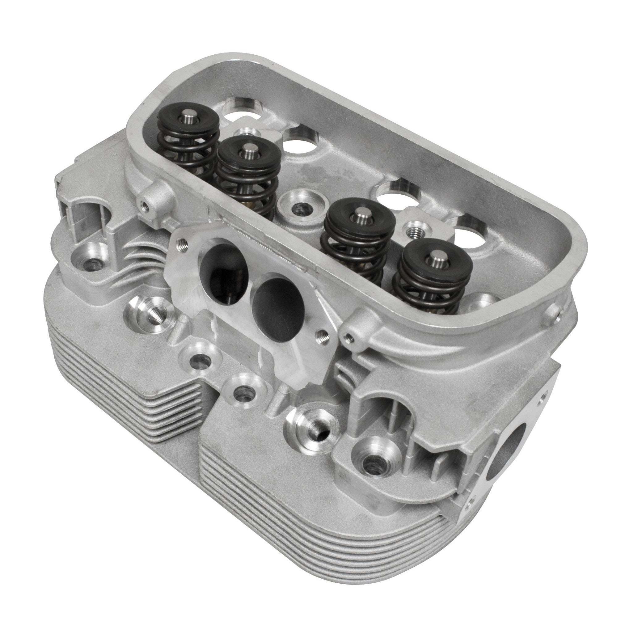 EMPI GTV-2 VW Cylinder Head - Dual Port - for 94mm w/Comp Valve Job - Single Valve Springs