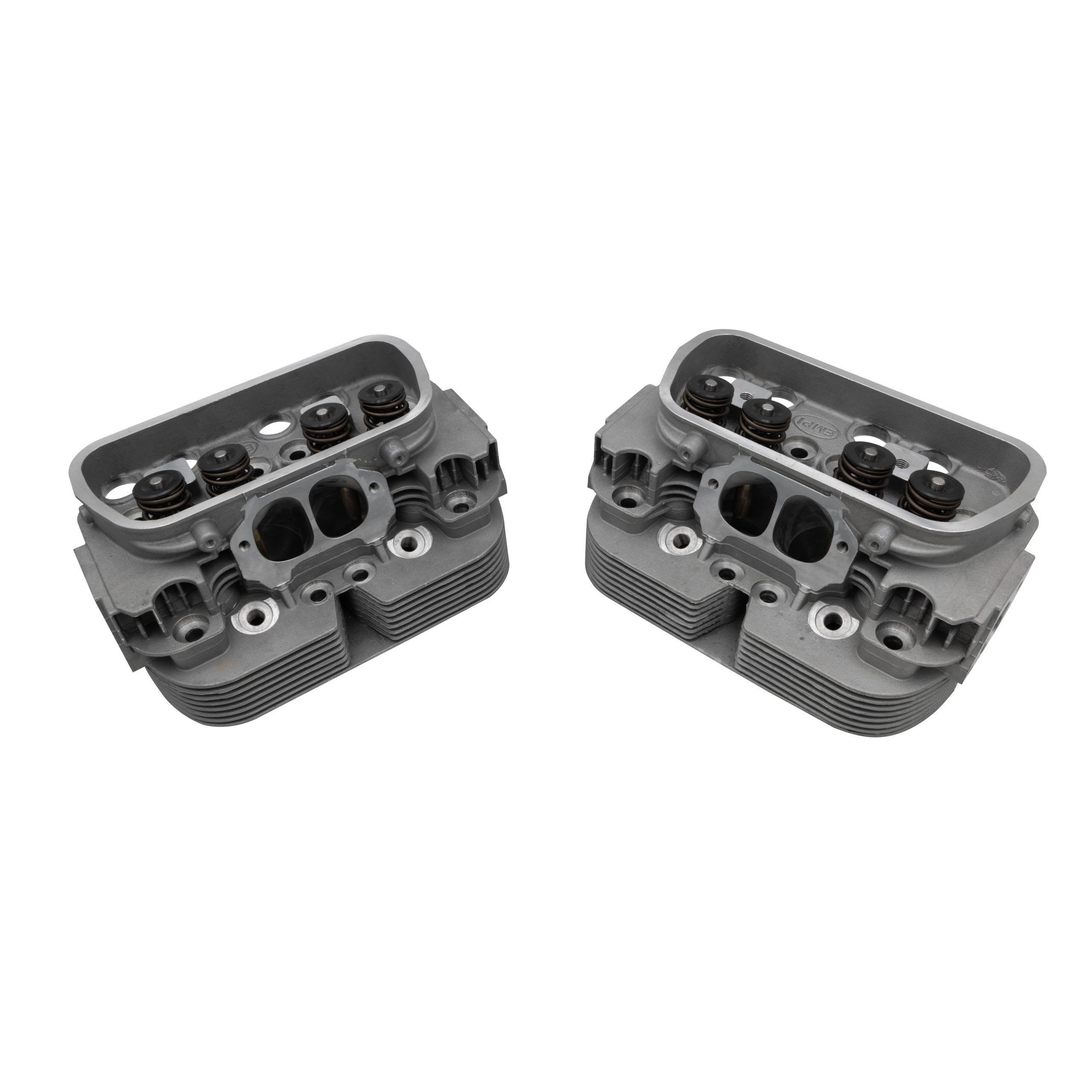 EMPI GTV-2 VW Cylinder Heads - Dual Port Pair - Stage-3 Ported - for 94mm w/44x37.5 Valves