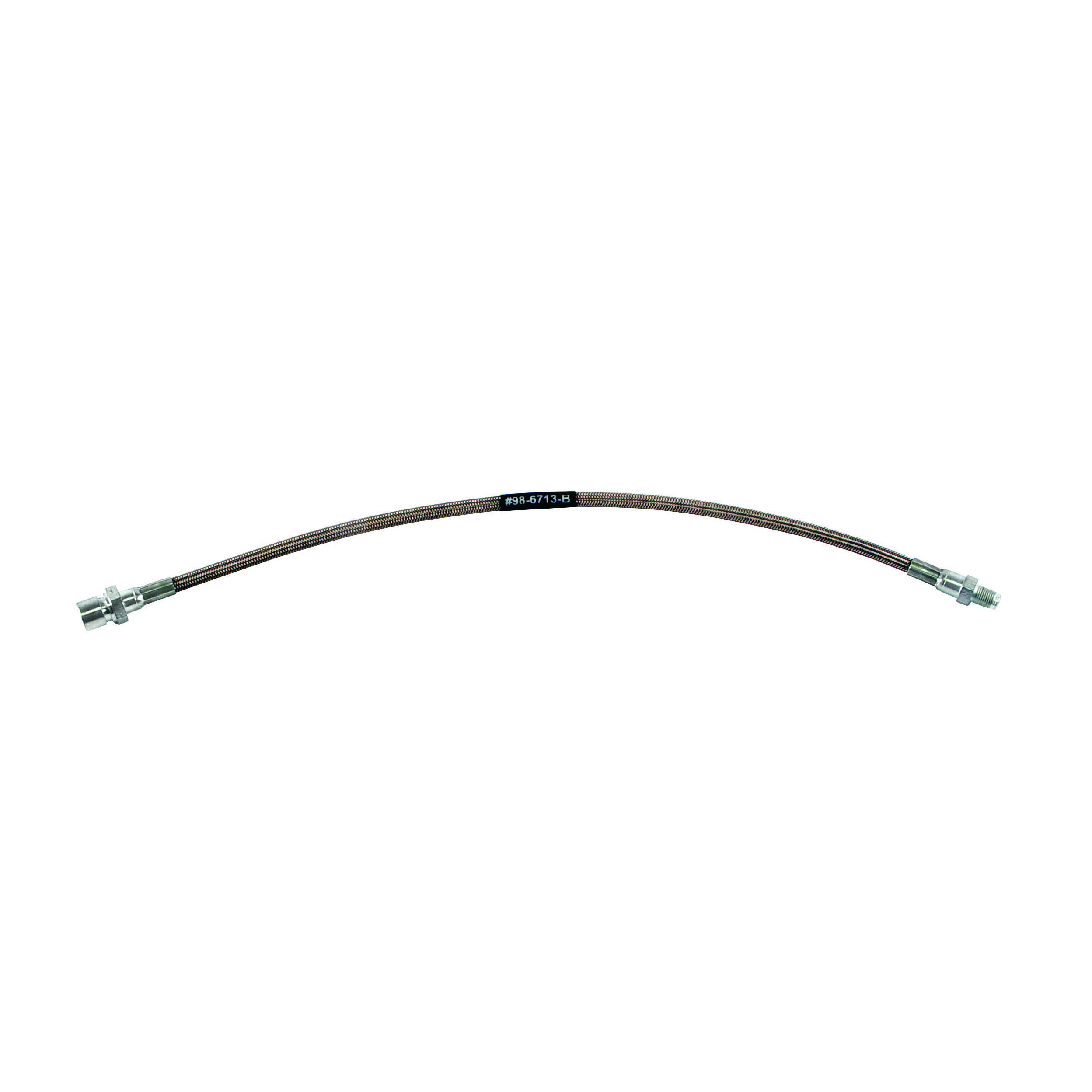 EMPI-Stainless-Steel-Braided-Brake-Hose-Front-1954-64-VW-Beetle