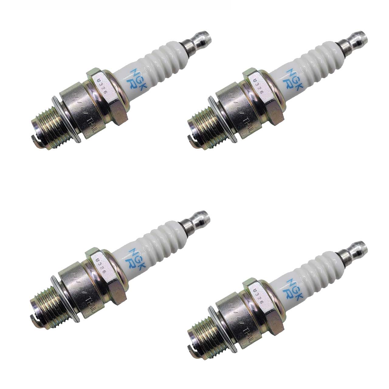 Set of 4 NGK Spark Plugs - 14mm - 1/2