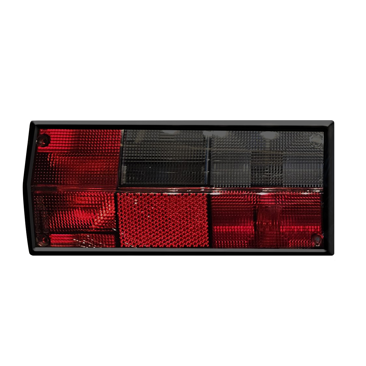 1980-1991 Vanagon Tail Light Lens - Red/Smoked - For Hella Socket - Right
