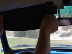 JBugs Tips & Tricks - Lining Up a VW Sunvisor with the Clip