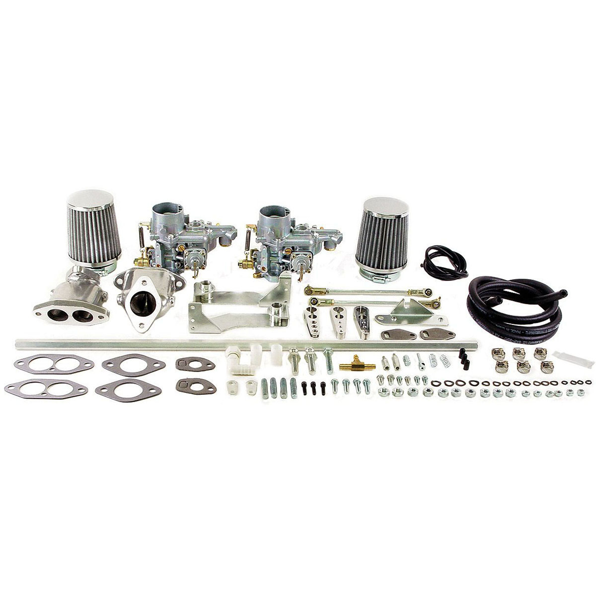 EMPI Dual VW Carburetor Kit - 34 EPC - w/ Air Cleaners - Dual Port