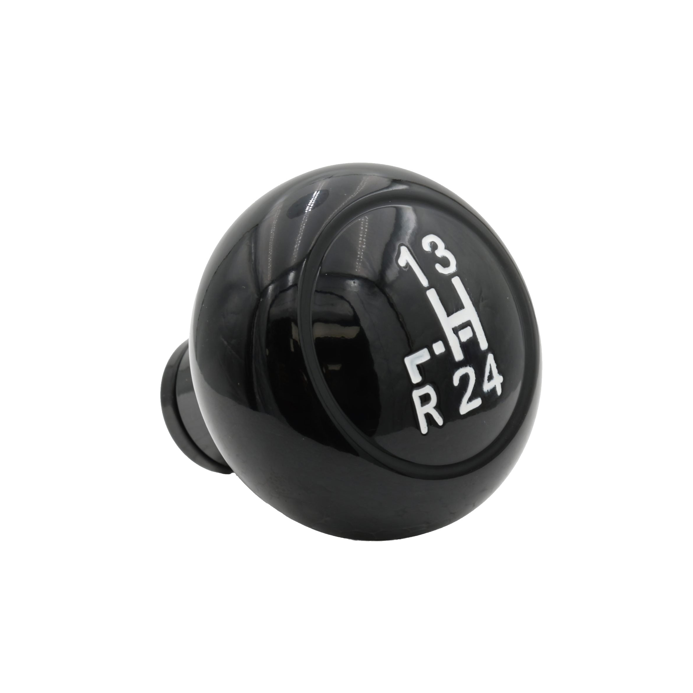Stock Style VW Shift Knob - Aluminum - Black - 7, 10 & 12mm Compatible