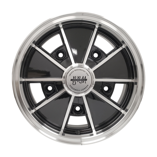 11028-1-4 - JBugs BRM VW Wheel - 5 Lug - Gloss Black - 5x205 - Set