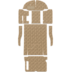 1965-1967 VW Bus Carpet Kit - Front & Rear w/ Front Bucket - German Squareweave