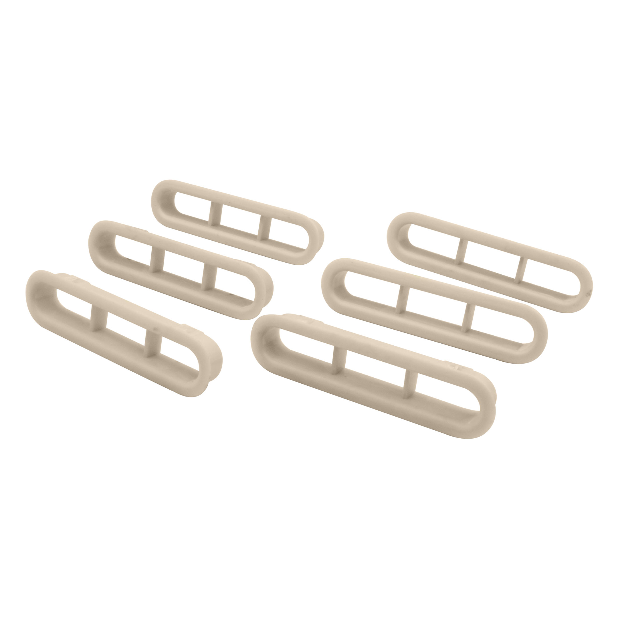Rear Window Defroster Vents - White - 6 Pieces - 1972-77 Beetle - Super Beetle