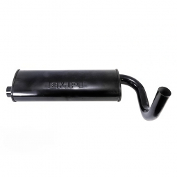VW Baja Quiet Muffler, Black