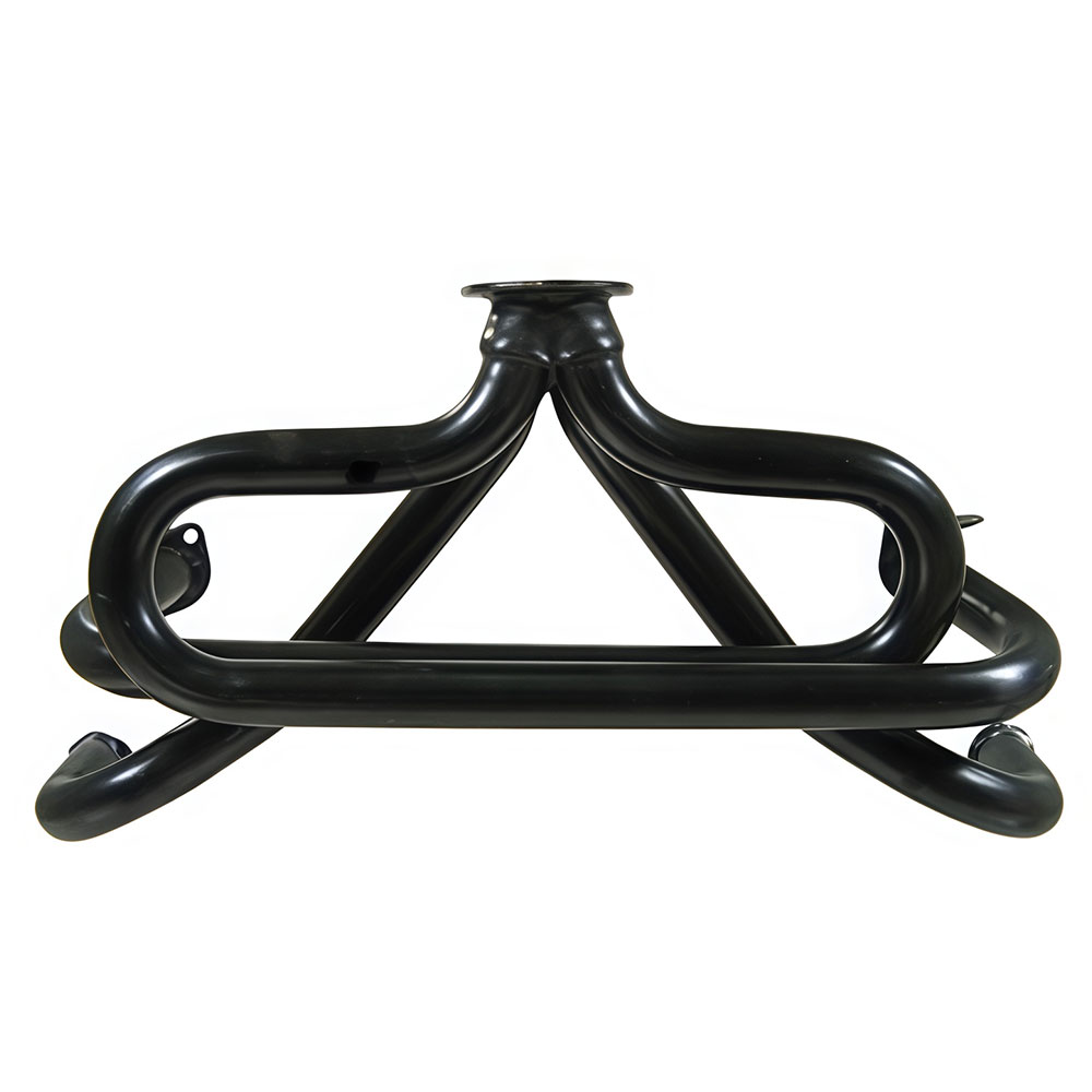 VW Baja Exhaust Header, Large 3 Bolt Flange, with Heater