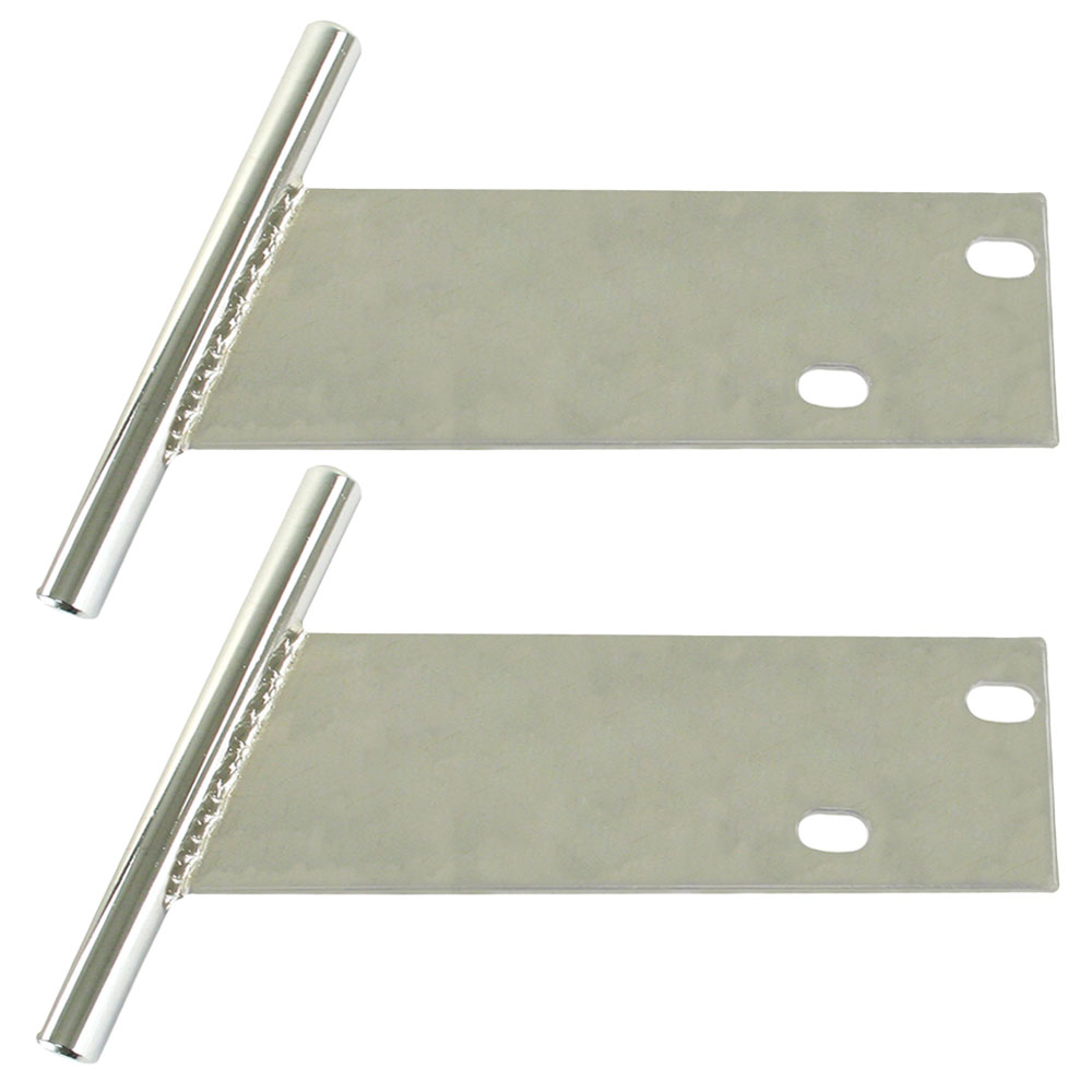 VW Bumper T Bars - Chrome - 1968-73 Beetle - 1971-73 Super Beetle