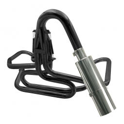 VW 1 1/2 Inch Off-Road Exhaust, Stainless Steel Muffler, Black