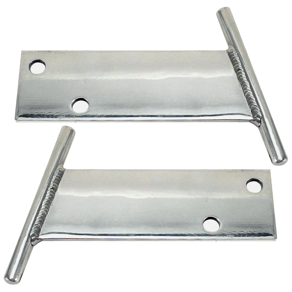 EMPI VW Bumper T Bars - Aluminum - 1968-73 Beetle - 1971-73 Super Beetle - Pair