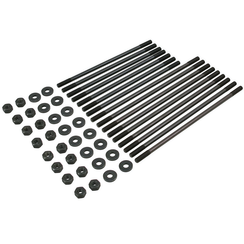 VW Chromoly Case Stud Kit, Single Port Heads, 8mm