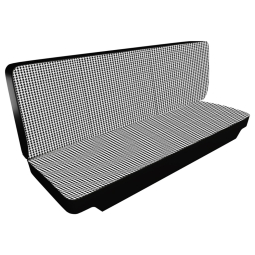 1950-1962 VW Bus Seat Upholstery - Front Bench - 2-Tone Houndstooth