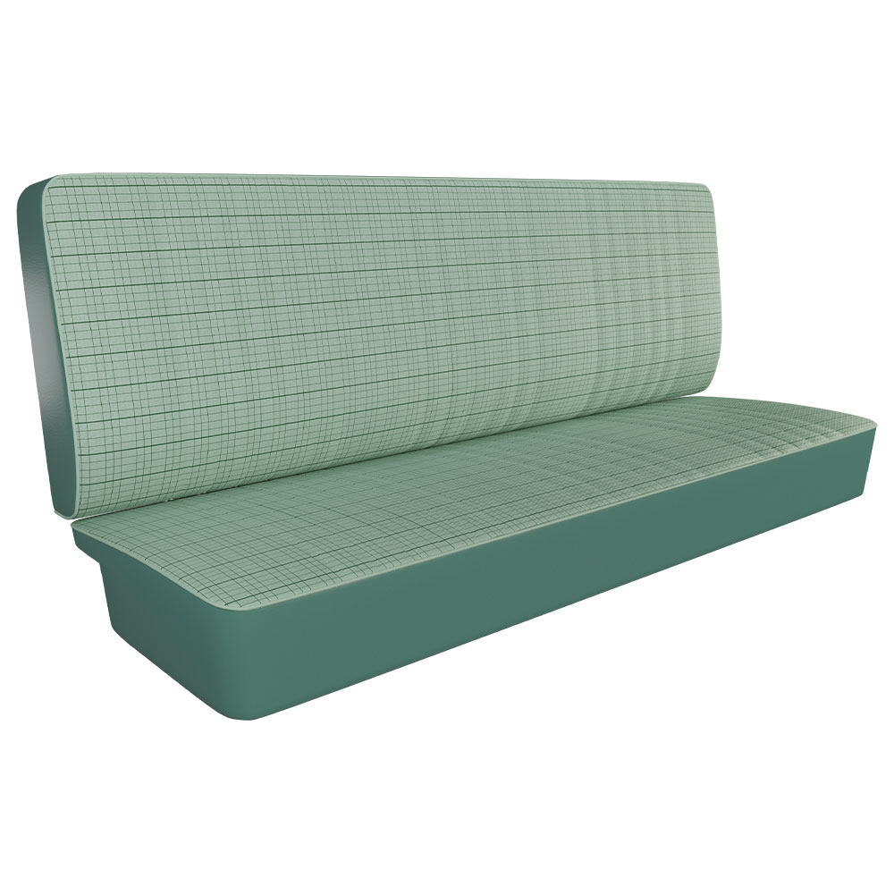 1950-1967 VW Bus Seat Upholstery - Rear Bench - Vintage Vinyl