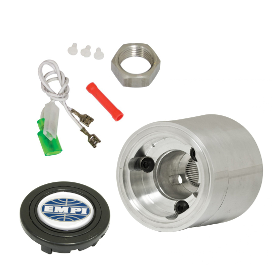 79-4022 - EMPI VW Steering Wheel Kit - Includes Adapter - Classic 79-4022 - EMPI VW Steering Wheel Kit - Includes Adapter - Classic