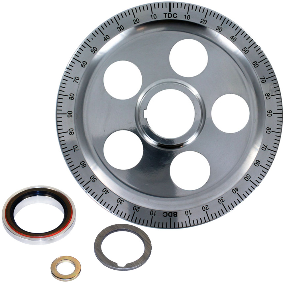 EMPI VW Crank Pulley - 5 Hole - Bolt-In Sand Seal
