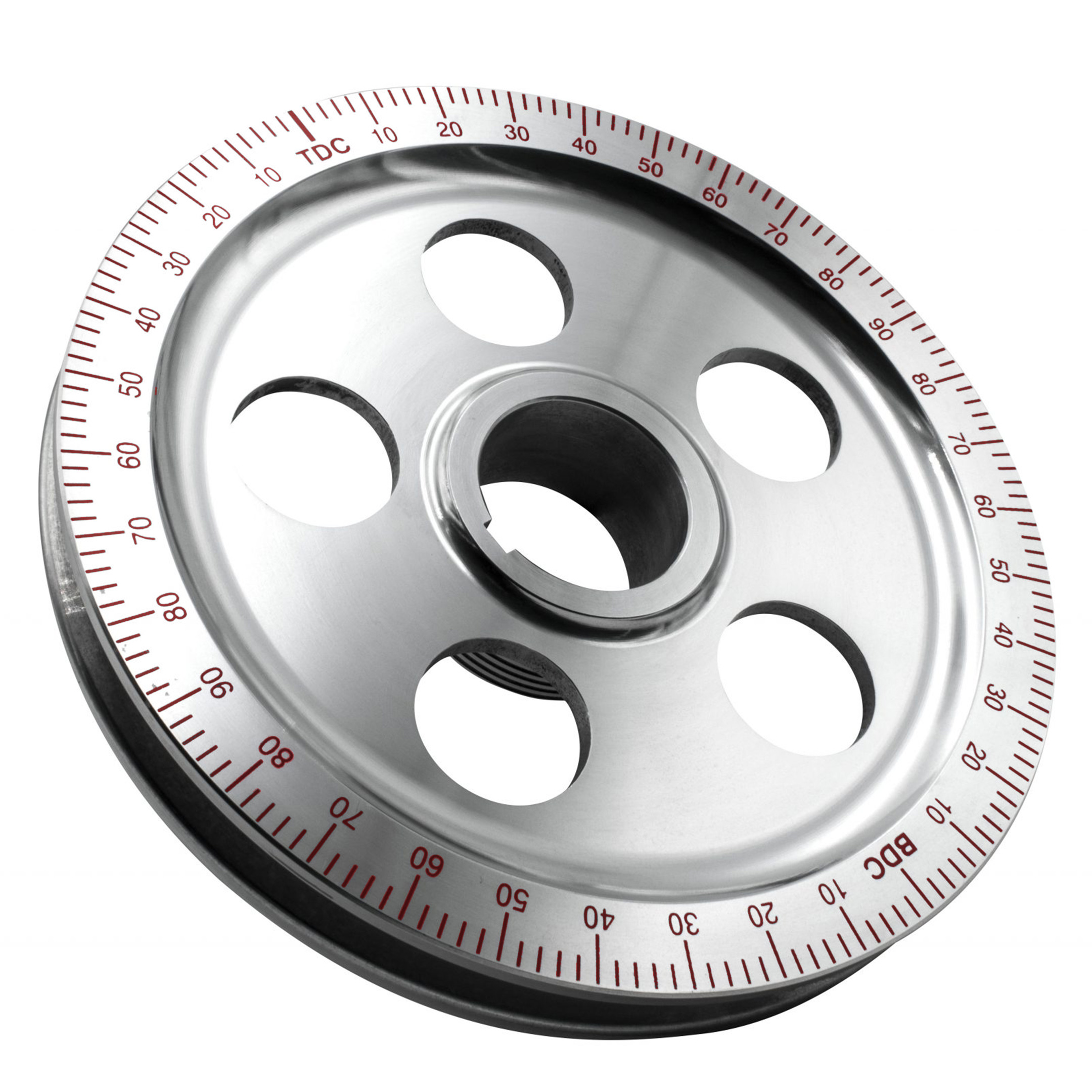 VW Crank Pulley - 5 Hole - Red Timing Marks
