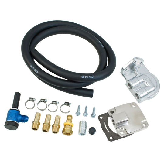 ビートル　フルフロー オイルフィルターKIT 9252 - EMPI Bolt On Full Flow Remote Filter Kit - Type 1