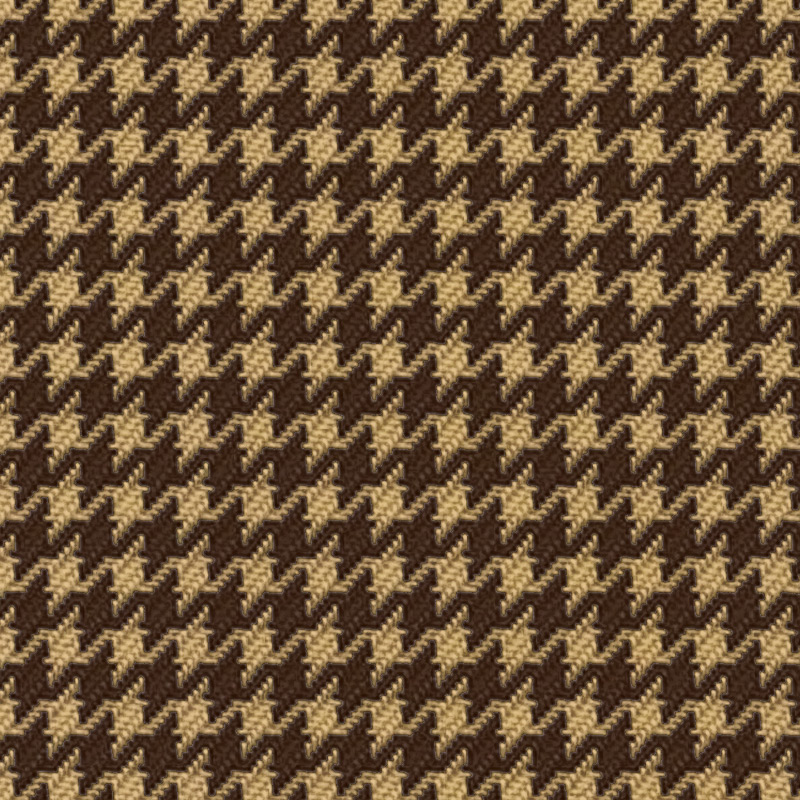 0143 Brown/Tan Houndstooth