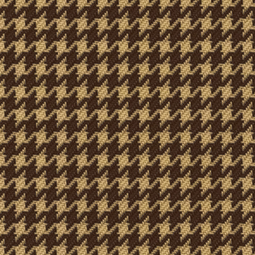 0143 Brown/Tan Houndstooth