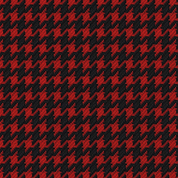 9444 Red/Black Houndstooth