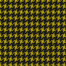 9446 Yellow/Black Houndstooth