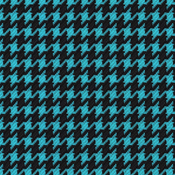 9449 Blue/Black Houndstooth