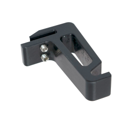 VW Deck Lid Latch Stand-Off - Billet Aluminum - Black - 1954-1964 Beetle