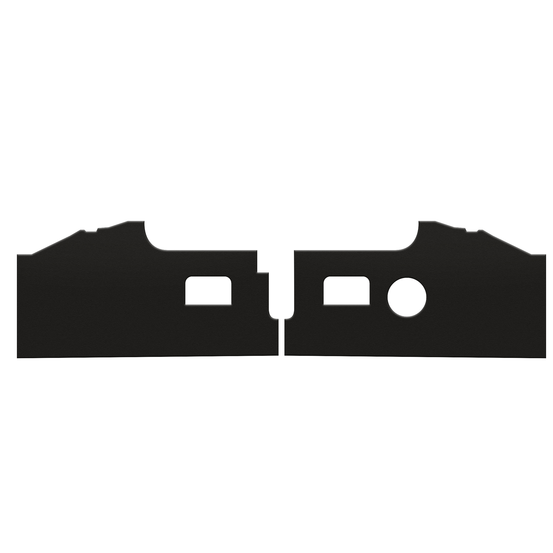 1971-1979 VW Bus & Crew Cab Kick Panels - Front - Vinyl