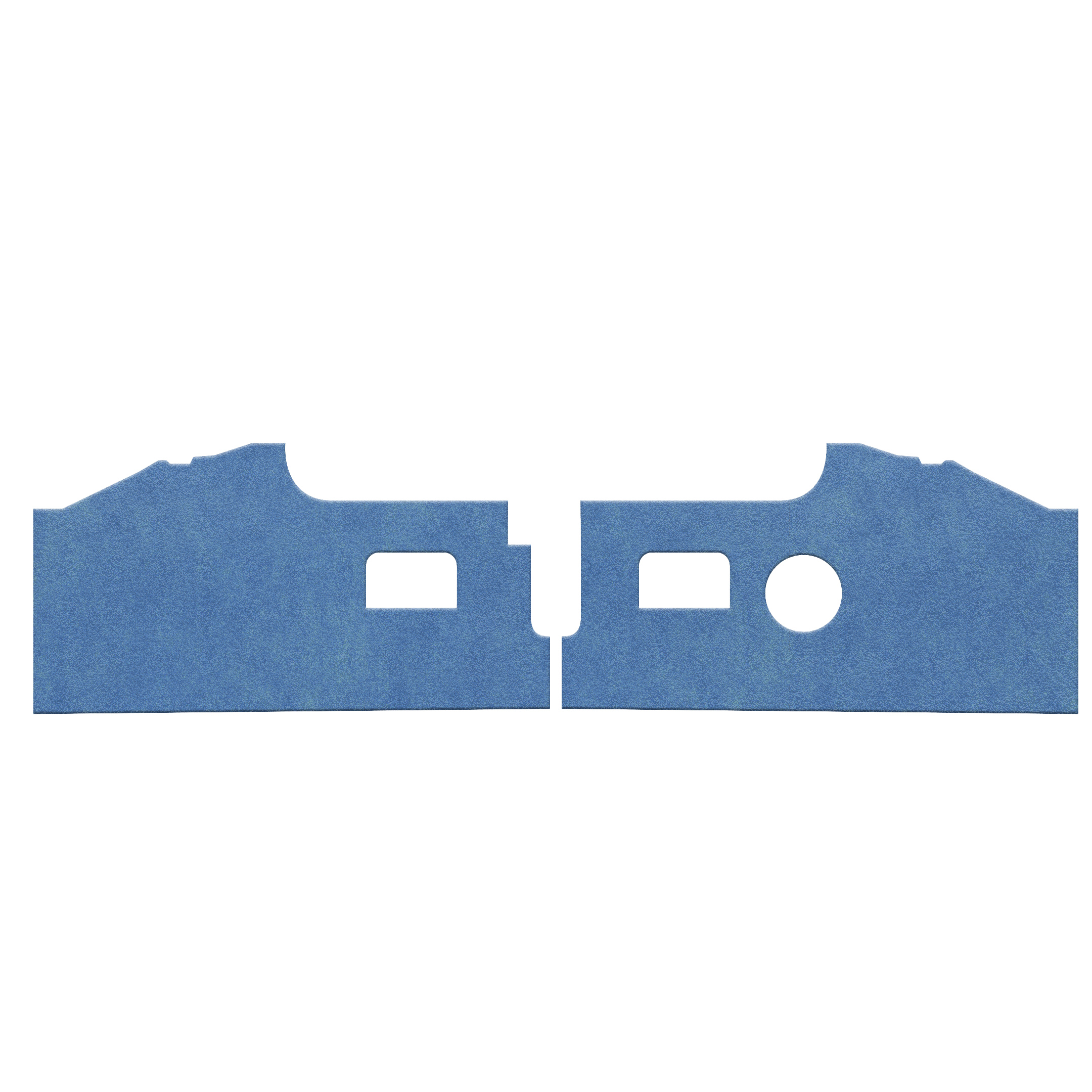 1971-1979 VW Bus & Crew Cab Kick Panels - Front - Velour