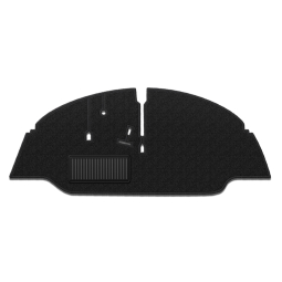 1955-1964 VW Bus Carpet Kit - Front - Bucket or Bench Seat - Black Loop