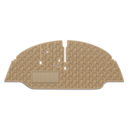 1955-1964 VW Bus Carpet Kit - Front - Bucket or Bench Seat - German Squareweave